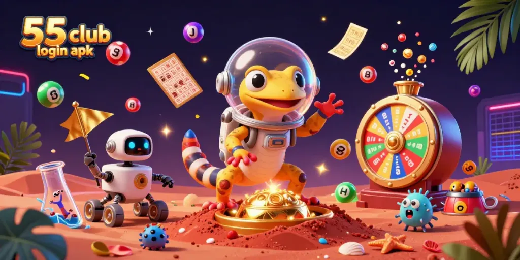 Spin and win with the 55 club login apk in this thrilling 3D casino adventure!