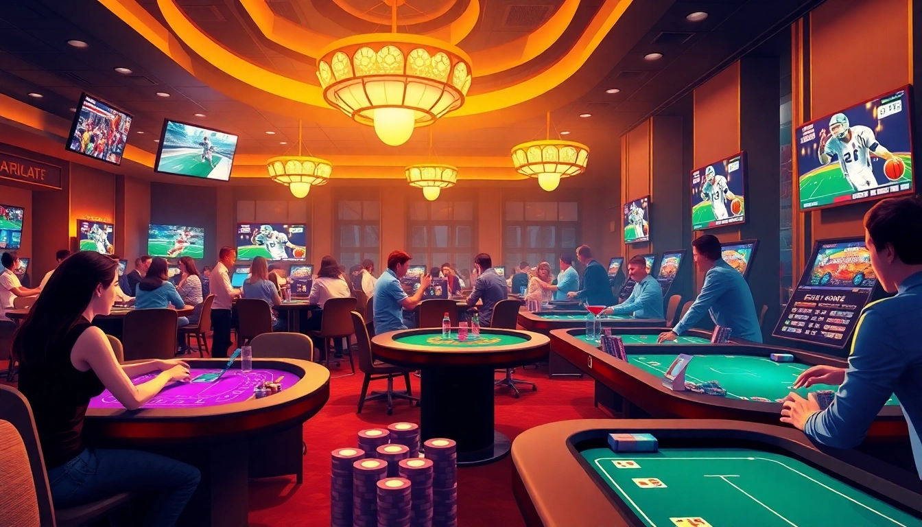 Dynamic betting environment at stimmgewitter.org featuring colorful modern digital casino games.