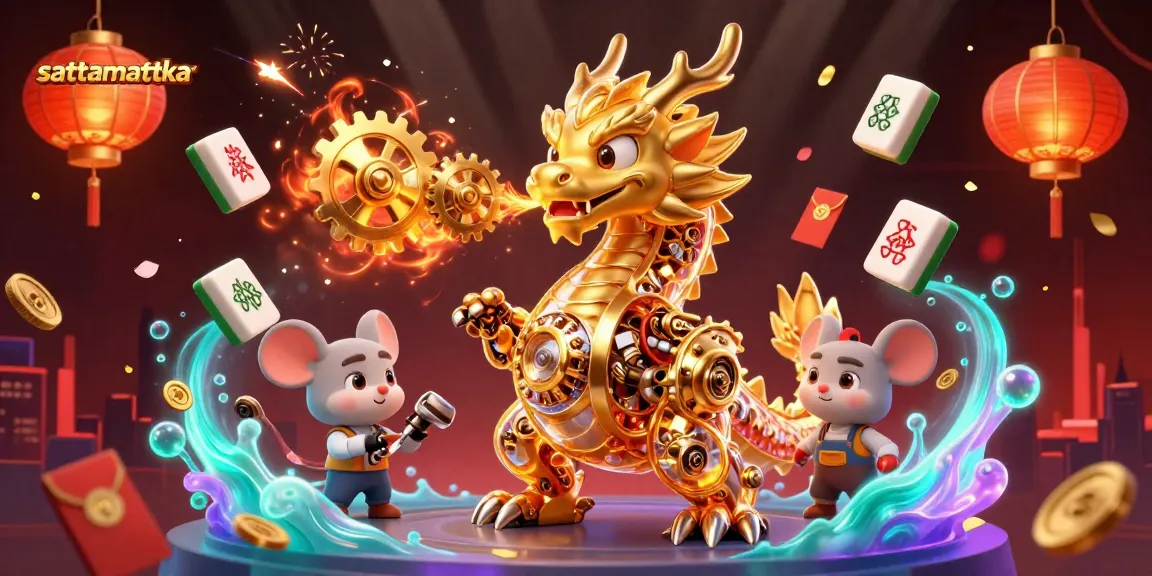 Engage with thrilling sattamattka gameplay alongside a dynamic dragon and a diligent mouse engineer.