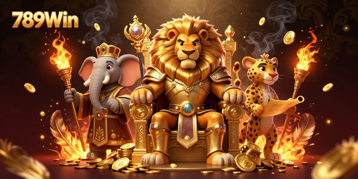 Experience thrilling gameplay at 789Win with a dynamic scene showcasing casino royalty.